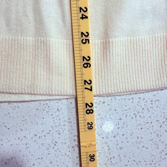 Members Mark Luxury Knitwear Cashmere Blend Light Hoodie Cream Women XXL Soft - Picture 6 of 7